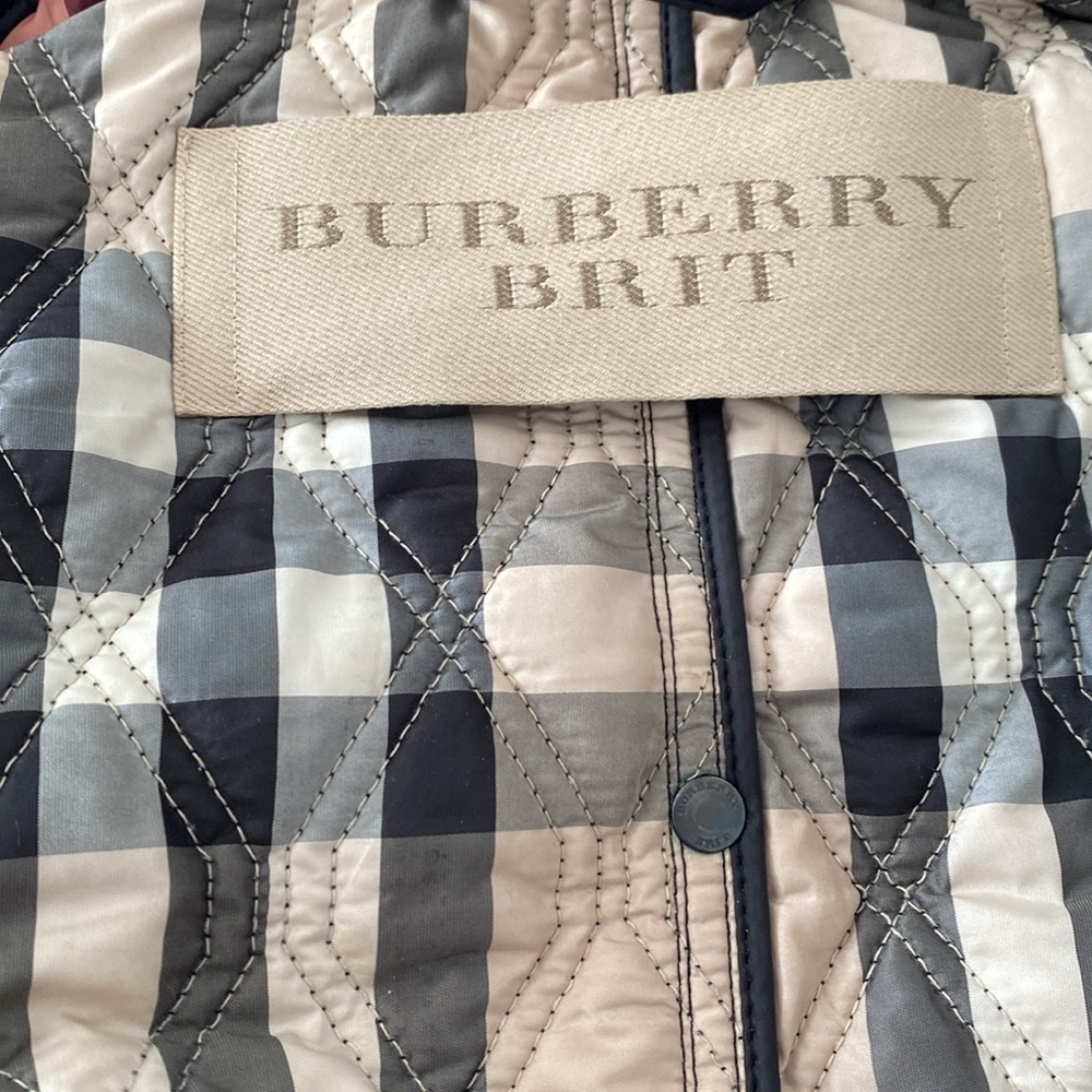 Burberry Black Hooded Coat - Picture 13 of 15